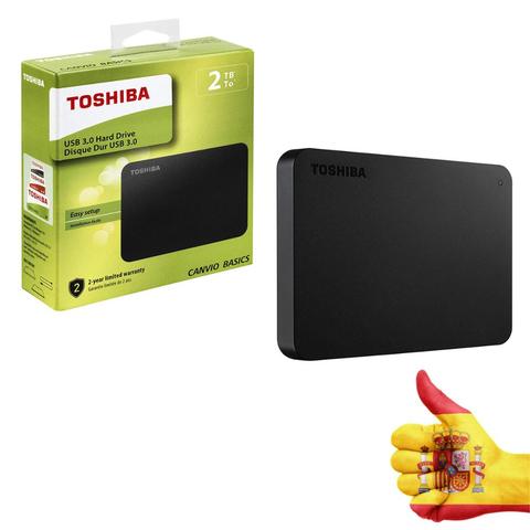 DISCO DURO EXTERNO TOSHIBA CANVIO BASICS 2TB - 2.5