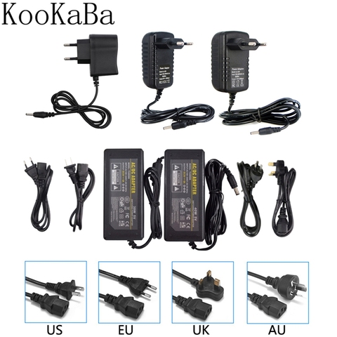 Alta calidad DC5V Adaptador de fuente de alimentación Led 2A 3A 5A 6A 8A 220V a 5V fuente de alimentación adaptador LED controlador ► Foto 1/6