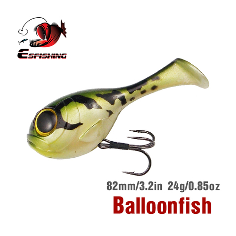 KESFISHING nuevo señuelo de pesca pez globo 82mm 24g 1 Uds alta calidad 2022 Deraball ► Foto 1/6