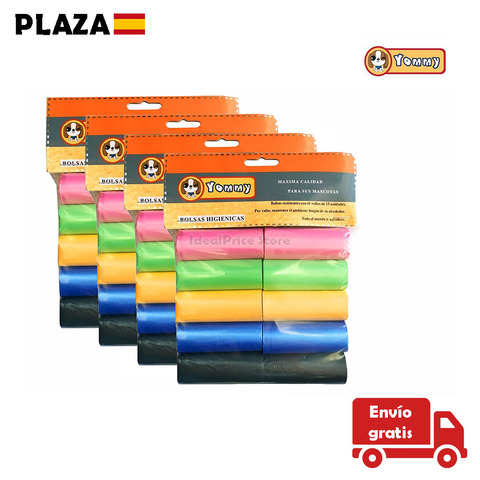 Pet® 300/600/1200/1500/2400 Bolsas para excrementos de perros - bolsas Bolsa de popó para perros mascotas animales hogar ► Foto 1/5