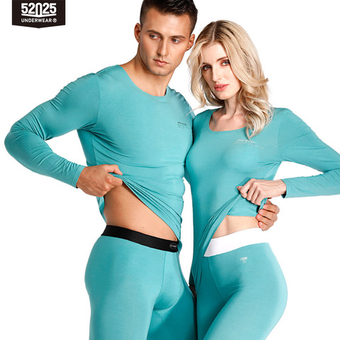 Ropa interior térmica para hombre y mujer, ropa interior térmica sin costuras, suave, delicada, larga, exquisita, elegante, fina, atlética, 52025 ► Foto 1/6