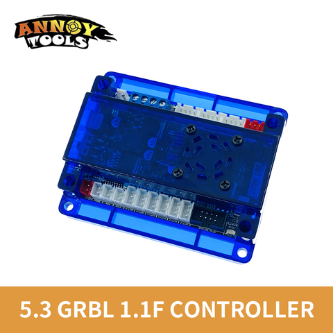 Accesorios de máquina de grabado CNC GRBL1.1F para bricolaje, placa de Control de 3 ejes, sin conexión Y/Z conmutable, compatible con motor de 48V Y 500W ► Foto 1/4