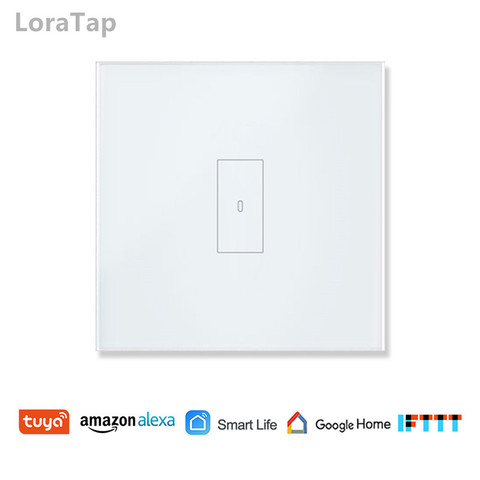 Interruptor inteligente de iluminación con wifi y control de voz para pared, Pulsador inteligente inalámbrico de 2500W, para Smart Life, Tuya, Alexa y Google Home ► Foto 1/6