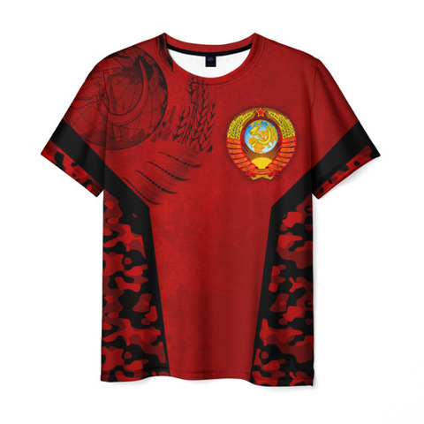 Camiseta 3D camouflage USSR, hombre ► Foto 1/2