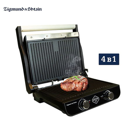 Grill eléctrico Zigmund & Shtain GrillMeister ZEG-925 para asar a la parrilla, electrodomésticos para el hogar, cocina ► Foto 1/5