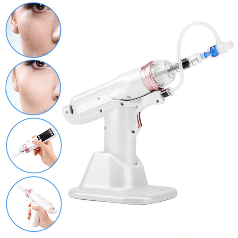 Pistola de hidrolifting de mesoterapia, inyector de agua de mesoterapia EZ, presión negativa, mesoterapia, hidrolifting, inyección de microcristal ► Foto 1/6