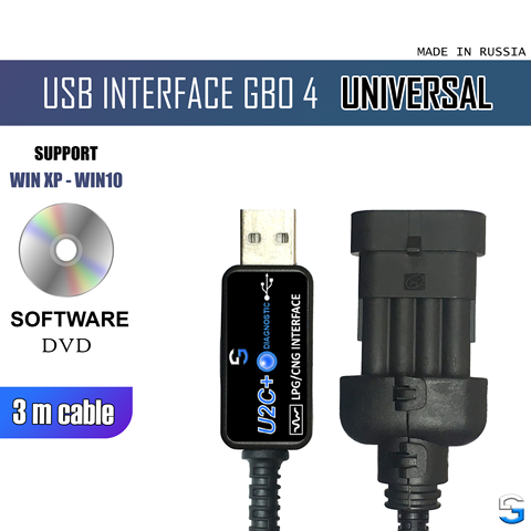 CABLE de diagnóstico GS USB de interfaz U2C + para GBO 4 UNIVERSAL № 1 LPG/CNG sistemas TTL UART CH340 de GBO: ALASKA Alfa de GAS AUTO AG ciervo DIGITRONIC... LOVATO ALEX OPTIMA OMVL protector POLETRON AC 300 ATIKER 4 salvar K ► Foto 1/6