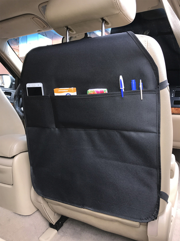 Capa protectora en la parte trasera del asiento delantero Avto, organizador impermeable, protección contra la suciedad, esterilla para niños, cubierta ► Foto 1/6