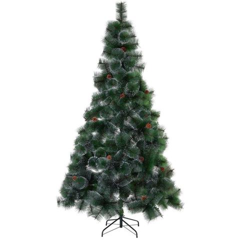 Árbol de Navidad Artificial qvatria elk210, Sedal + PVC, 180 cm ► Foto 1/3