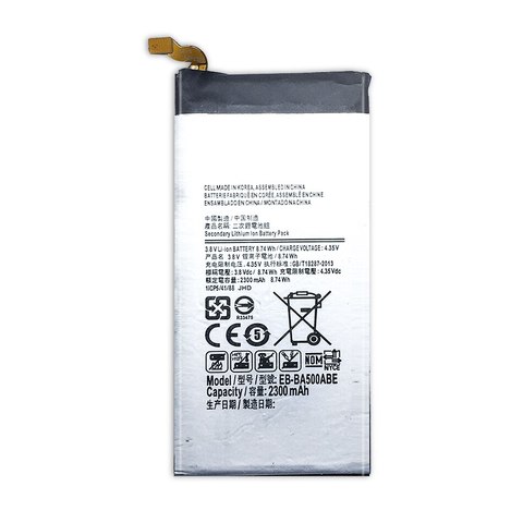 EB-BA500ABE de batería de teléfono de 2300 mAh para Samsung Galaxy A5 A500 SM-A500F A500F A500K SM-A500FU baterías recargables ► Foto 1/1
