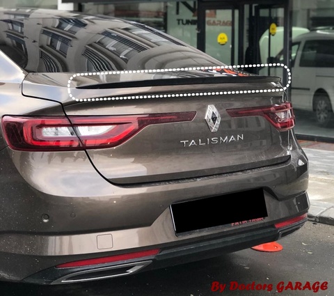 Alerón especial para coche, accesorio difusor de labio negro, adorno deportivo, para Renault Talisman ► Foto 1/5