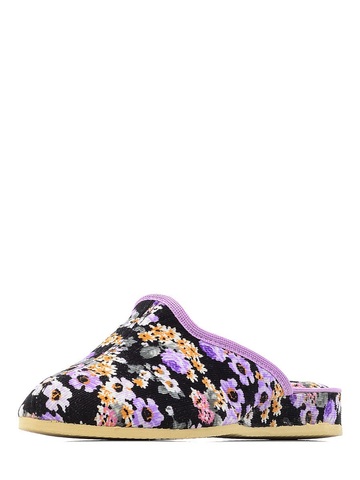 Zapatos/zapatillas de deporte/zapatillas de mujer para el hogar/estampado floral casual en el talón ► Foto 1/6