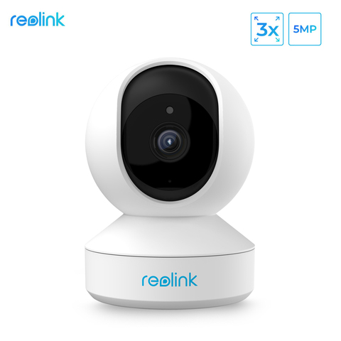 Reolink E1 Zoom 5MP cámara IP PTZ blanco Monitor de bebé 2,4G/5G WiFi cámara interior de vigilancia por vídeo de seguridad ► Foto 1/6