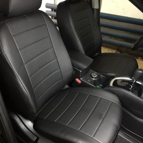 Para Nissan x-trail T32 con 2015-2022 GW. Fundas de asiento de modelo hechas de cuero ecológico [piloto automático modelo eco-leather] ► Foto 1/5