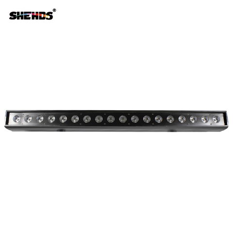 18x18W RGBW 6IN1 Led Luz de lavado de pared barra Led DMX línea Bar lavado luz de la etapa para Dj de carrera de caballos de la lámpara ► Foto 1/6