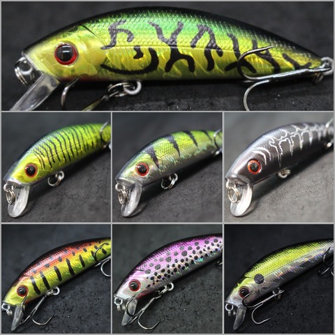 WLure-señuelo de pesca de 8g y 7cm, cebo duro para carpa, pesca de agua  dulce, cebo de insectos, señuelo falso, carnada para pececillos, Crankbait  M219 - Historial de precios y revisión