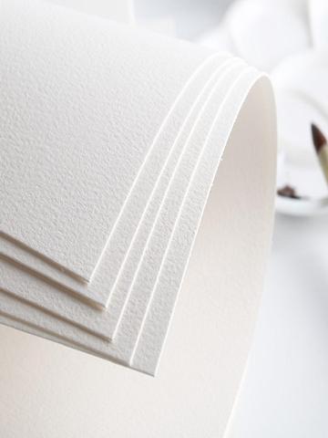 Papel de acuarela, Baohong, juego de 10 hojas, 100% de algodón, 300 gr/M. sq. ► Foto 1/1