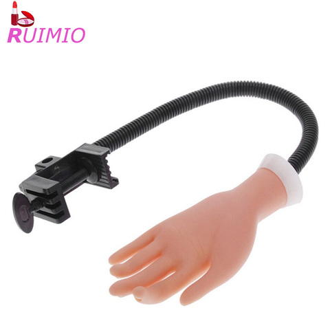 Modelo de mano de entrenamiento de manicura, accesorios de práctica de manicura, mano Artificial flexible, 1 ud. ► Foto 1/6