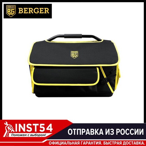 Berger BG1195 bolsas de herramientas, bolsa de electricista impermeable Portátil Bolsa de herramientas multifunción bolsa de electricista de tela Oxford, Multi-Bolsillo impermeable Anti-caída almacenamiento bagmultifunción organizador de herramientas ► Foto 1/5