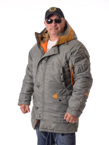 Alaska Nord Denali instructor chaqueta de invierno para hombre con capucha, con Bolsillos y material impermeable. 2022 nuevo ► Foto 1/6