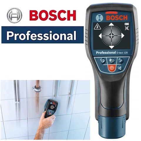 BOSCH D-TECT 120 profesional Digital de pared de piso escáner Panel Detector Stud Finder Metal, madera, tubería de agua cable eléctrico ► Foto 1/6