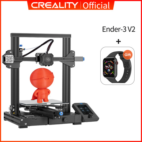 CREALITY-impresora 3D Ender-3/Ender-3 Pro/Ender-3 V2, dispositivo de impresión silencioso, TMC2208, fuente de alimentación Mean Well ► Foto 1/6