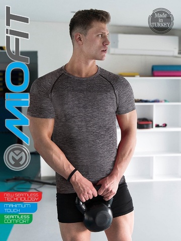 Camisetas de culturismo para hombre, ropa transpirable de secado rápido para gimnasio, correr y ciclismo ► Foto 1/1