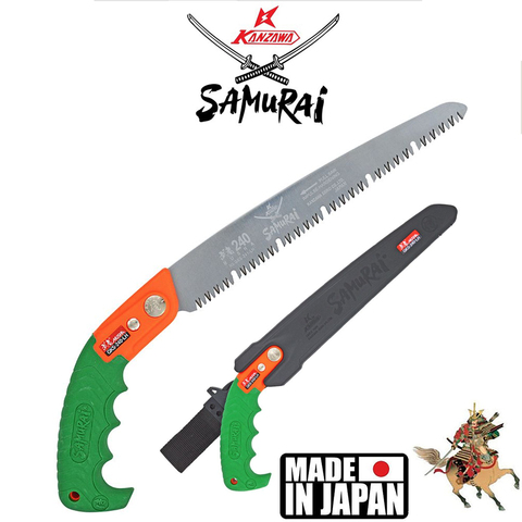 Sierra, Samurai gks-240/270/300-lh, L = mm/4mm, sierra autolimpiante lienzo recto en la funda, con un soporte para cinturón ► Foto 1/1