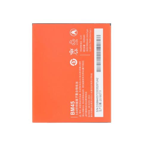 3060 mAh de la batería del teléfono BM45 para Xiaomi Redmi nota 2 de reemplazo de alta calidad Bateria recargable baterías ► Foto 1/1