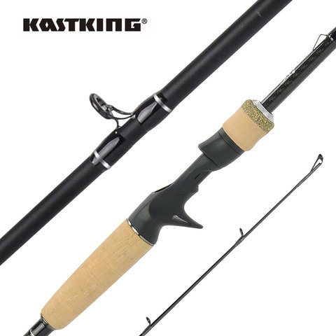 KastKing Spartacus II-caña de pescar de fundición giratoria, 1,98 m, 2,13 m, MH ML, mango de corcho potente para pesca de trucha y bajo ► Foto 1/6