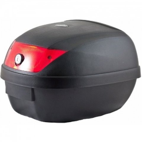 Universal baúl de moto scooter maleta 28 L motocicleta para 1 casco, porta casco mod-YM-0807 ► Foto 1/5