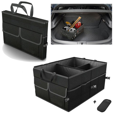 Bolsa de almacenamiento para maletero de coche, organizador de Caddy, accesorios interiores de automóviles, caja de maletero de remolque ► Foto 1/6