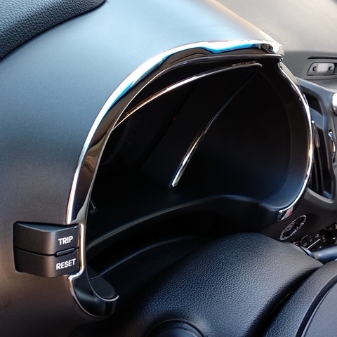 Interior de acero inoxidable consola salpicadero Marco de panel para Kia Sportage III 3 tercera generación SL cromo accesorios 10-15 ► Foto 1/2