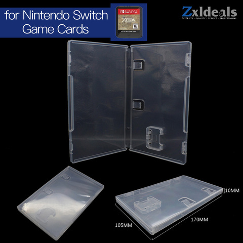 Funda de repuesto para Nintendo Switch, Cartucho transparente de repuesto, caja de juego ► Foto 1/5