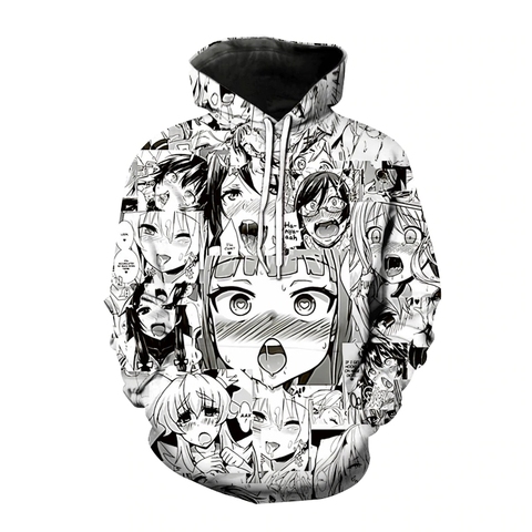 interno facultativo Desear Sudadera con capucha de Anime en 3D para Hombre y mujer, suéter informal  con capucha para mujer, ropa de calle de Manga Hentai, Sudadera Harajuku para  Hombre - Historial de precios y