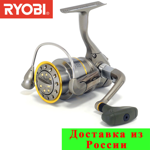 Carrete de pesca Ryobi Excia original 1000 2000 3000 8 + 1BB/5,9:1 alimentador giratorio de carpa ► Foto 1/4