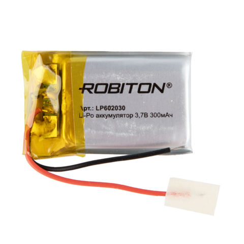 Batería de polímero Li-ion lp602030 robiton, li-pol prism con circuito de protección ► Foto 1/1