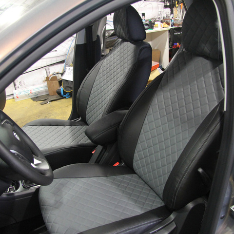 Cubierta de asiento para coche, modelo de coche todoterreno SW, rombo ekoozha ► Foto 1/5