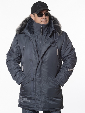 Arktik-Chaqueta larga con capucha para hombre, parka con capucha, ropa elegante, abrigo de invierno, 2022 ► Foto 1/6