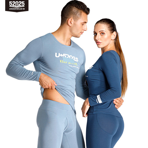 Ropa interior térmica para hombre y mujer, ropa interior térmica de realce, ajuste atlético de algodón, transpirable, deportiva, moldeadora de cuerpo, Calzoncillos largos, 52025 ► Foto 1/5