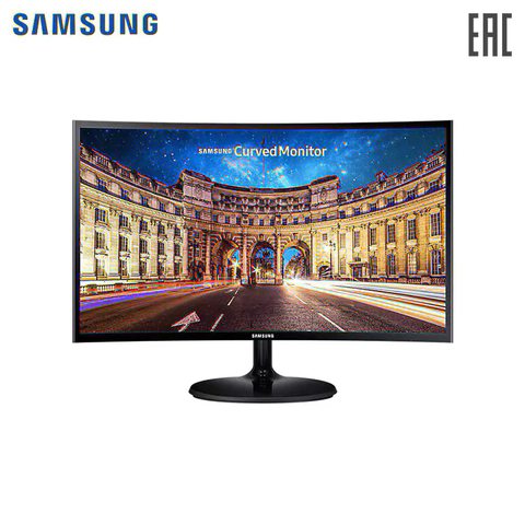 Samsung-Monitor para ordenador, pantalla negra de 27 pulgadas, C27F390FHI ► Foto 1/5