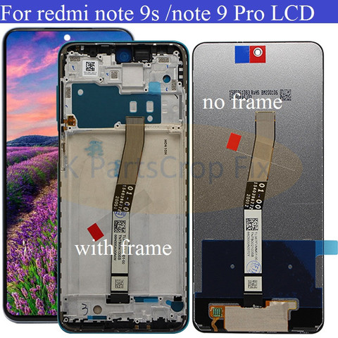 Pantalla LCD Original de 6,67 pulgadas para Xiaomi Redmi Note 9 Pro, digitalizador táctil, repuesto de pantalla ► Foto 1/6