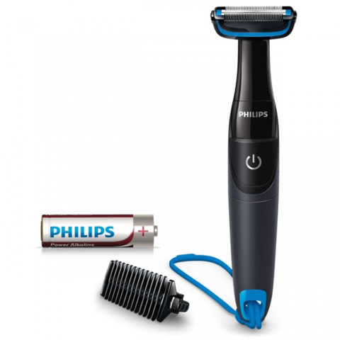 Philips-máquina de afeitar eléctrica recargable BG1024/15 original, afeitadora para el cuidado corporal masculino para áreas sensibles, Universal, 100-240v ► Foto 1/6