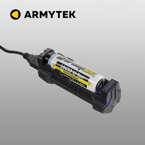 Armytek-cargador de batería práctico C1 Pro, con función de Powerbank para baterías recargables Li-Ion, IMR, Ni-MH, ni-cd ► Foto 1/6