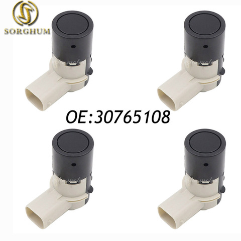 Sensor de aparcamiento PDC para Volvo, C70, S40, S60, S80, V50, V70, V70x, XC90, 30765108, 30668099, 30668100, 30765408, 4 Uds. ► Foto 1/5