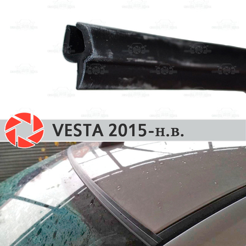 Parabrisas deflectores para Lada Vesta 2015-2022 parabrisas sello protección aerodinámica lluvia estilo de coche cubierta almohadilla ► Foto 1/6