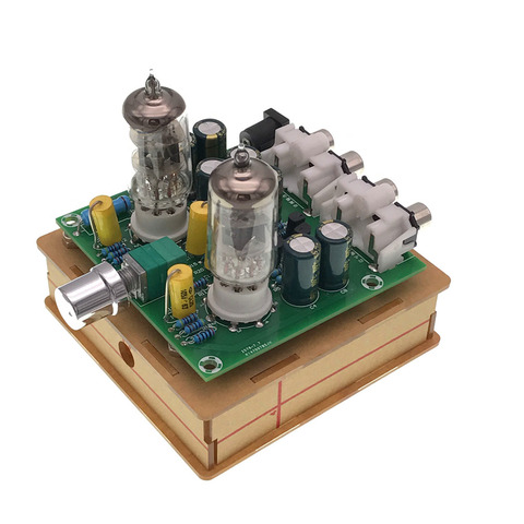 Amplificadores de tubo tarjeta de Audio Amplificador pre-amp Audio mezclador 6J1 válvula preamplificador Bile Buffer hogar Diy Kits ► Foto 1/6
