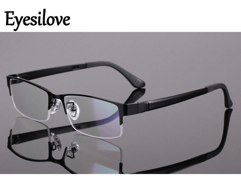 Eyesilove-gafas graduadas para miopía para hombre, lentes de miopía graduadas para negocios, graduadas, graduadas, de-0,50 a-8,00 ► Foto 1/1