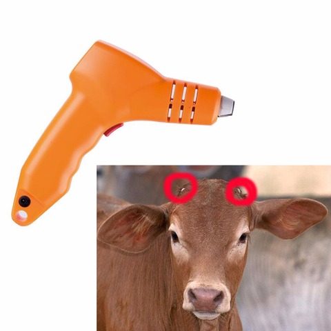 Electrotérmica Dehorner ternero ganado cabra granja ganado herramienta portátil inalámbrico ► Foto 1/1