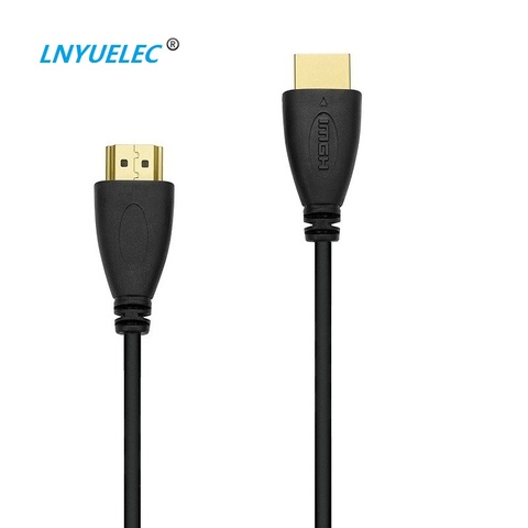 LNYUELEC HDMI de alta velocidad, compatible con Cable Ethernet apoya 1080p 3D y de retorno de Audio 0,3 m 1m 1,5 m 2m 3m 5m 7,5 m 10m ► Foto 1/6